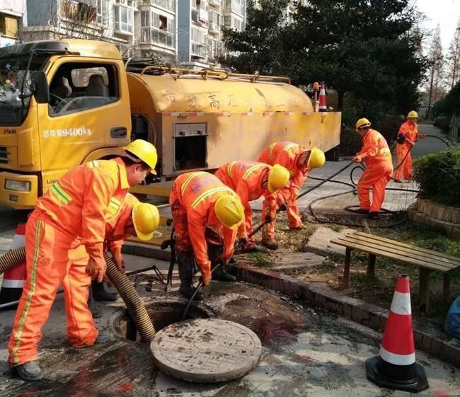 岳塘市政管道清淤